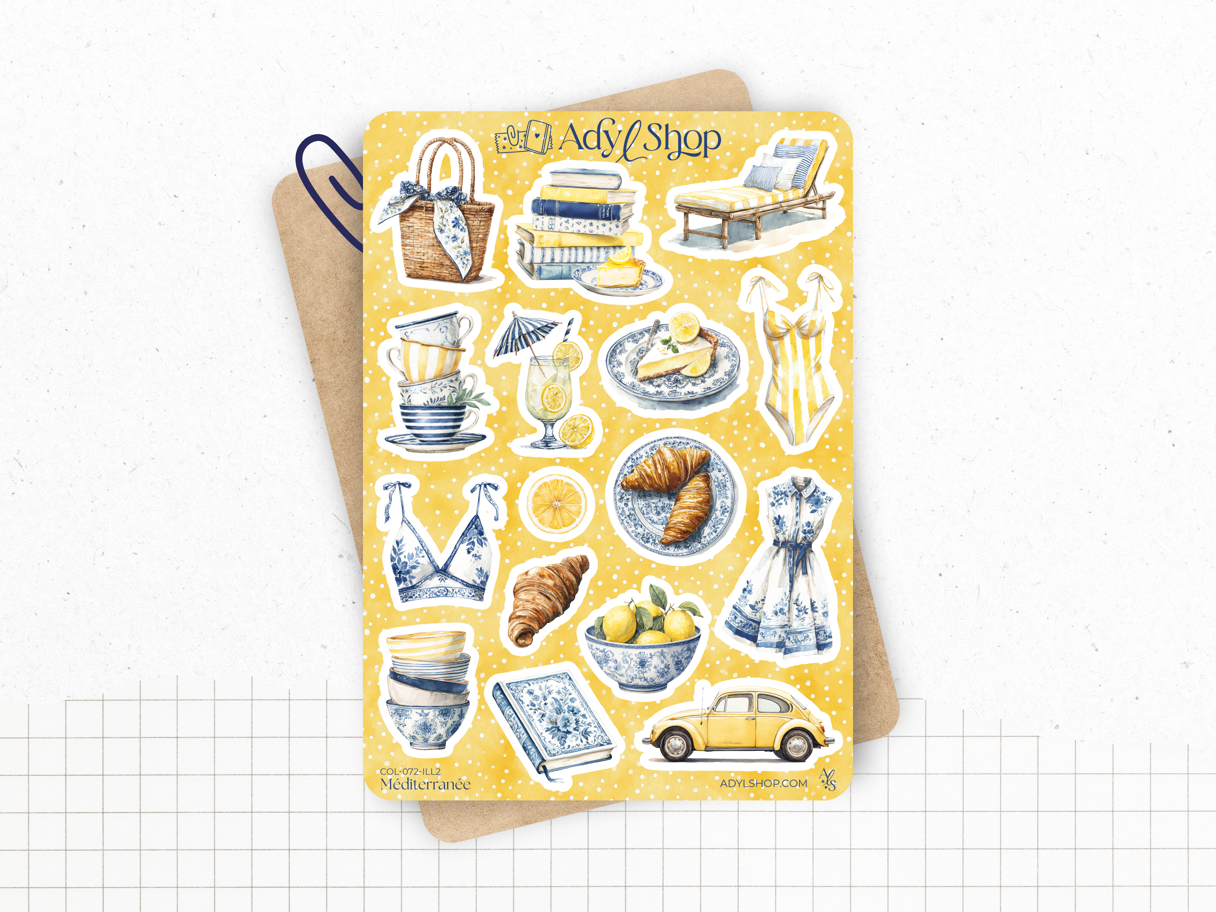 Sticker sheets - "Spring Whispers" - Spring stickers for your Bullet Journal & Planner