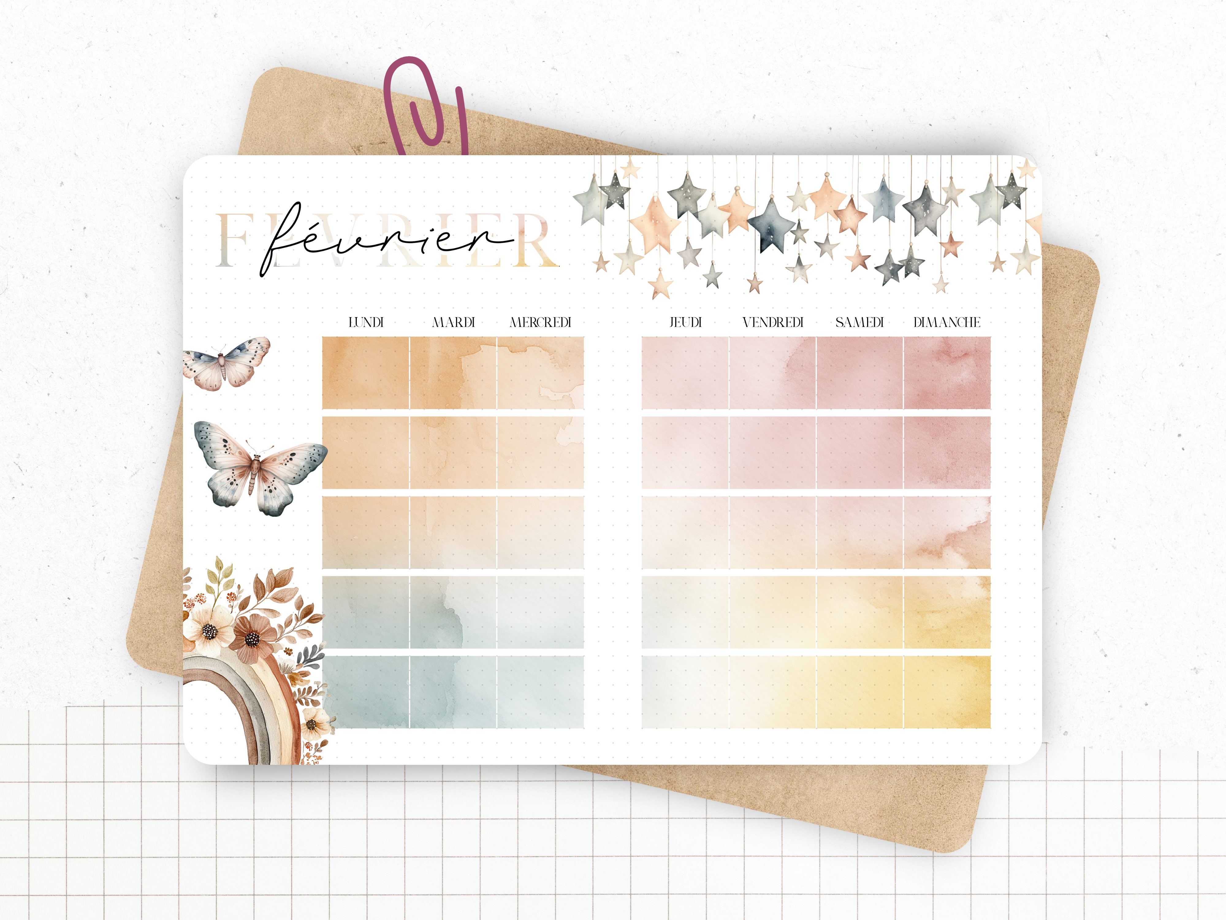 Calendrier "Rêveries"