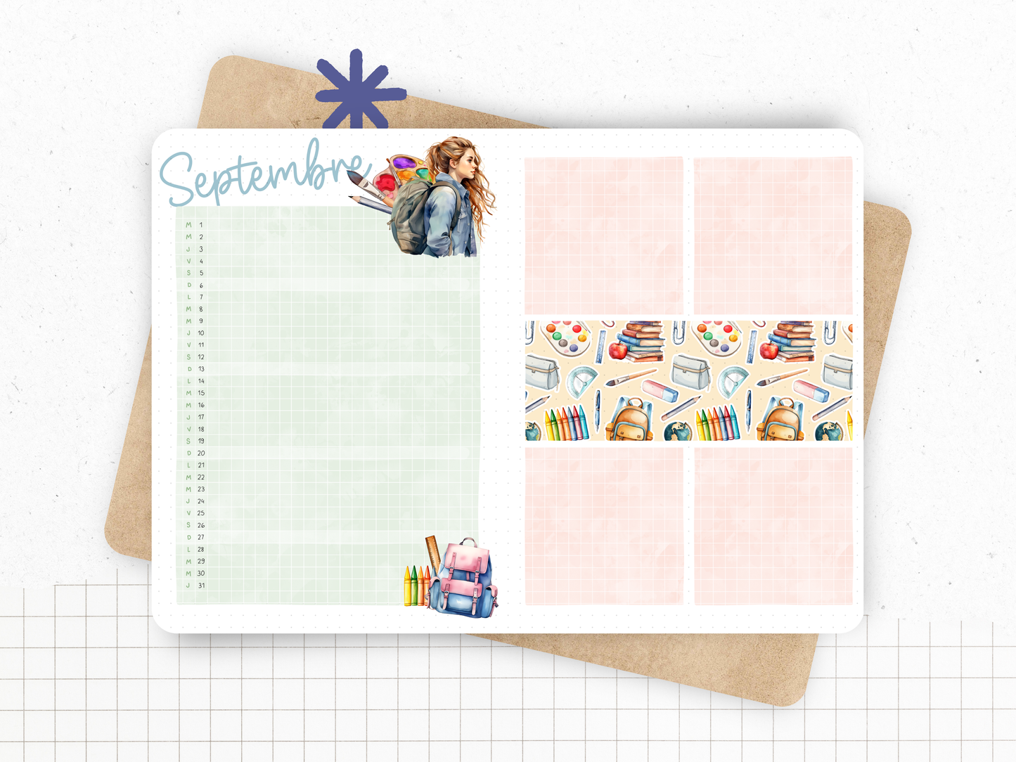 "Back to School" Calendar