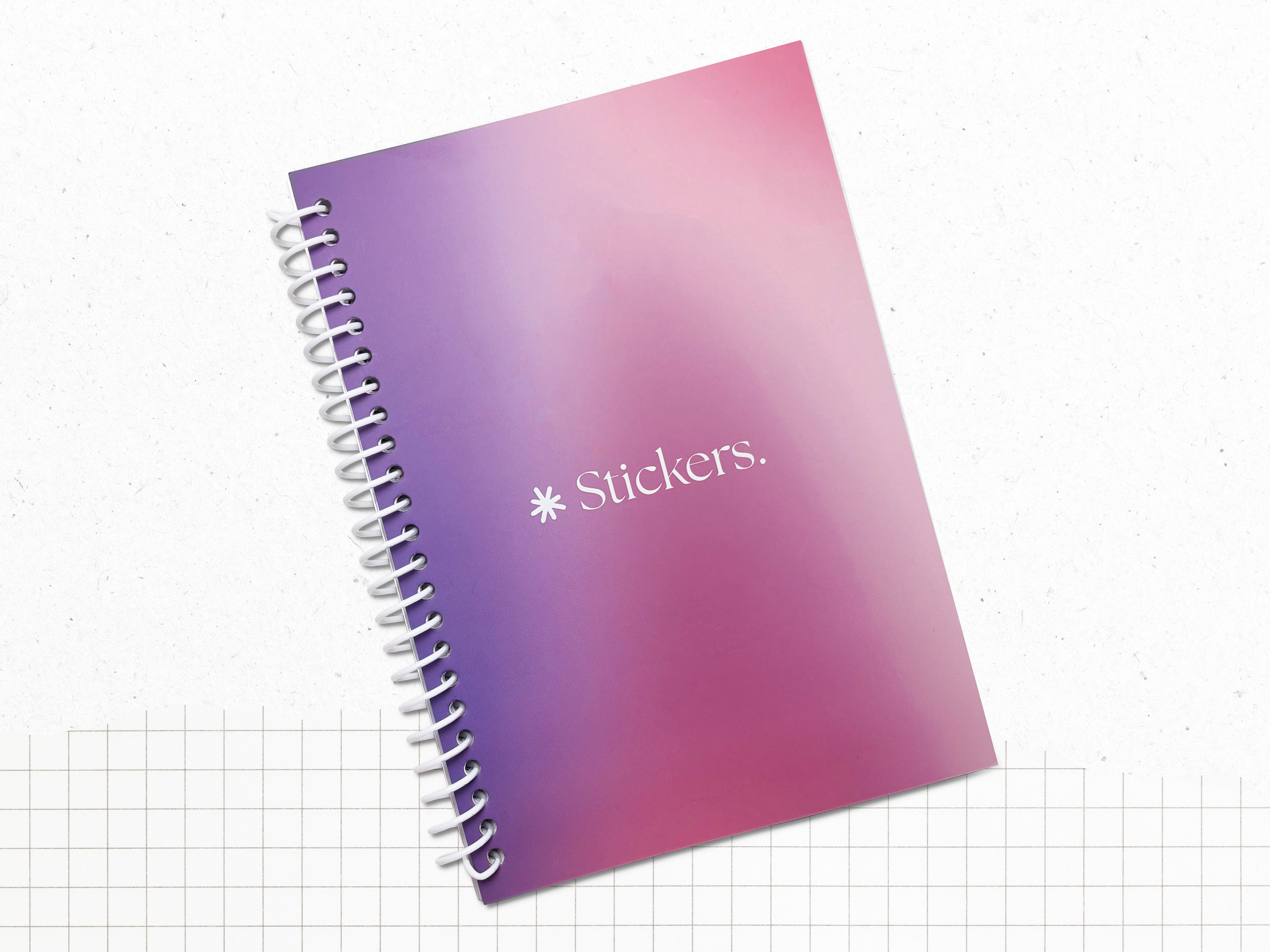 Album de stickers réutilisable A5 – 40 pages pour coller, décoller et organiser tous vos stickers