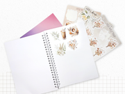 Reusable A5 Sticker Album – 40 Pages to Stick, Remove and Organize All Your Die-Cut Stickers and Leftover Sheets