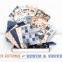 Box Automne « Denim & Coffee » - Box de papeterie créative en édition limitée