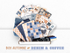 Fall Stationery Box - "Denim & Coffee"
