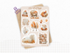 Planches de Stickers "Moments d'Automne" - Autocollants sur le thème l'automne - Couleurs automnales, ambiance cozy - Bullet Journal/Planner