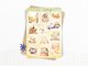 Planches de stickers "Nuances de Printemps" - Autocollants sur un thème du printemps : fleurs, beau temps - Bullet Journal