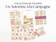 Collection de stickers "Un Automne à la Campagne" - Autocollants sur le thème de l'automne - Bullet Journal