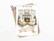 Pack de stickers "Hiver Douillet" - Autocollants sur le thème de l'hiver : un hiver au chaud, cozy - Bullet Journal