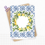 Planches de stickers "Méditerranée" - Autocollants sur le thème de l'été, dolce vita, citrons - Bullet Journal, journaling