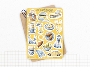 Sticker sheets - "Spring Whispers" - Spring stickers for your Bullet Journal & Planner