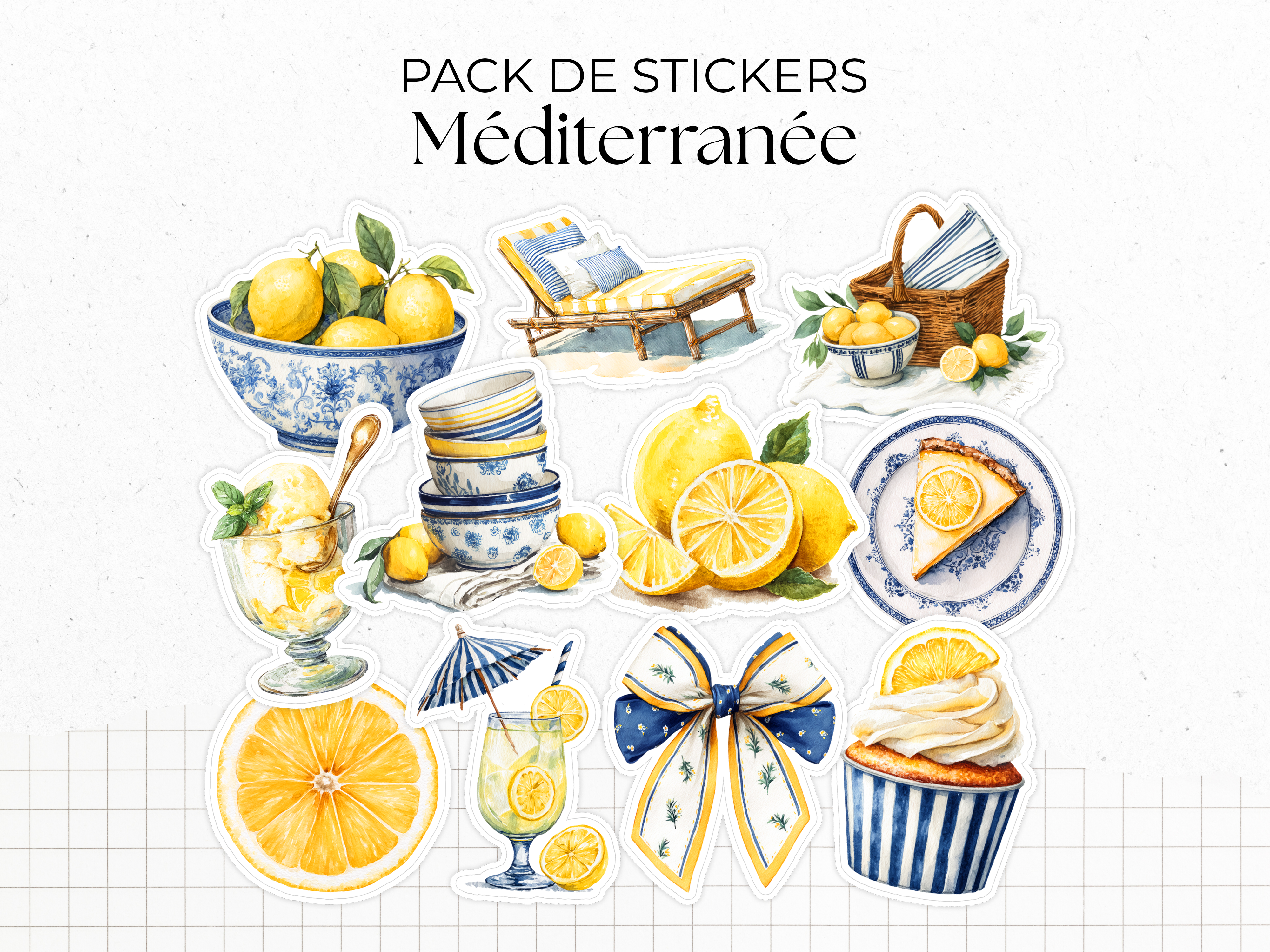 Sticker sheets - "Spring Whispers" - Spring stickers for your Bullet Journal & Planner