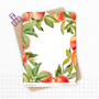 Planches de stickers "Oh My Peach !" - Autocollants sur le thème de l'été, des pêches, des fruits - Bullet Journal, journaling