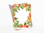 Sticker sheets - "Oh My Peach !" - Summer stickers for your Bullet Journal & Planner