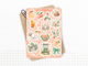 Planches de stickers "Oh My Peach !" - Autocollants sur le thème de l'été, des pêches, des fruits - Bullet Journal, journaling