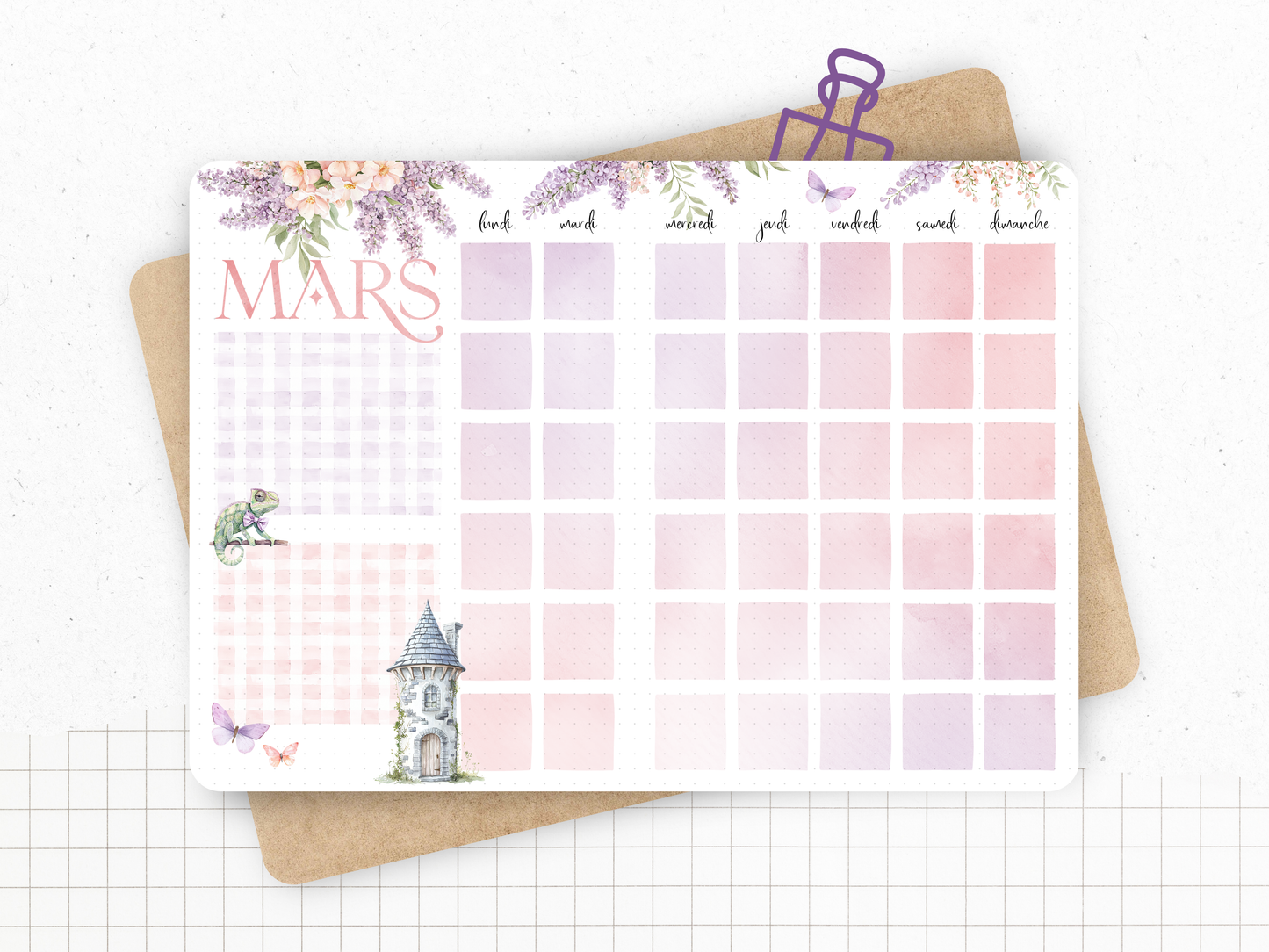 "White Winter" Calendar