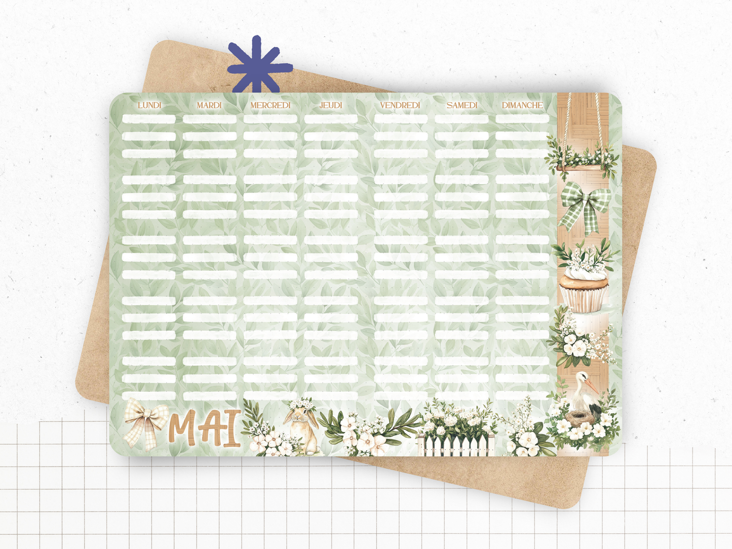 "Spring Whispers" Calendar