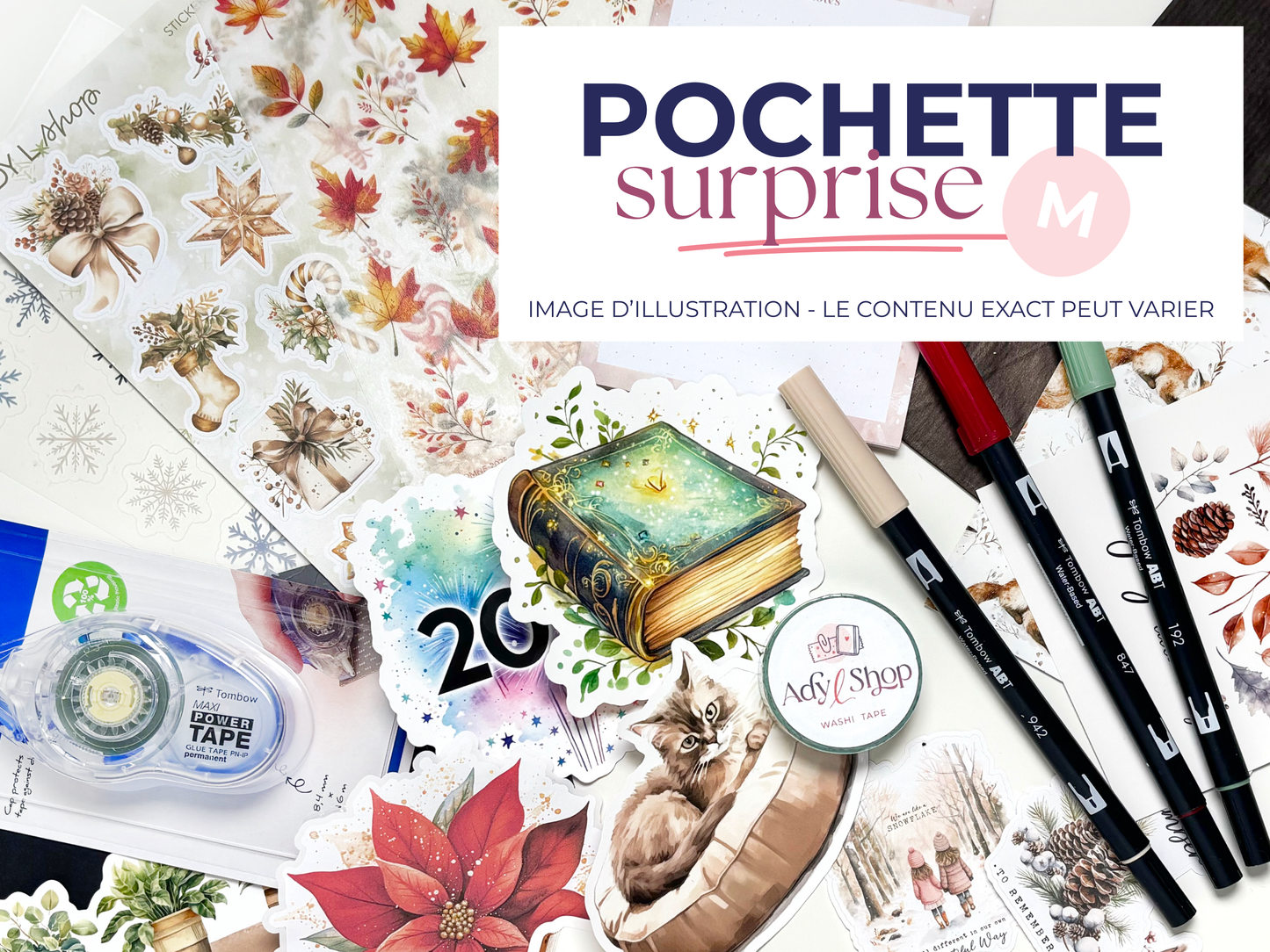 Pochettes Surprises – Édition Spéciale Black Friday - 3 tailles différentes, édition limitée