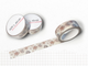Washi tape - Cocooning Winter - Snowflake pattern - 15mm x 10m - Bullet Journal, scrapbooking, stationery