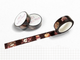 Washi tape "Automne Bordeaux" - Rouleau de papier adhésif décoratif