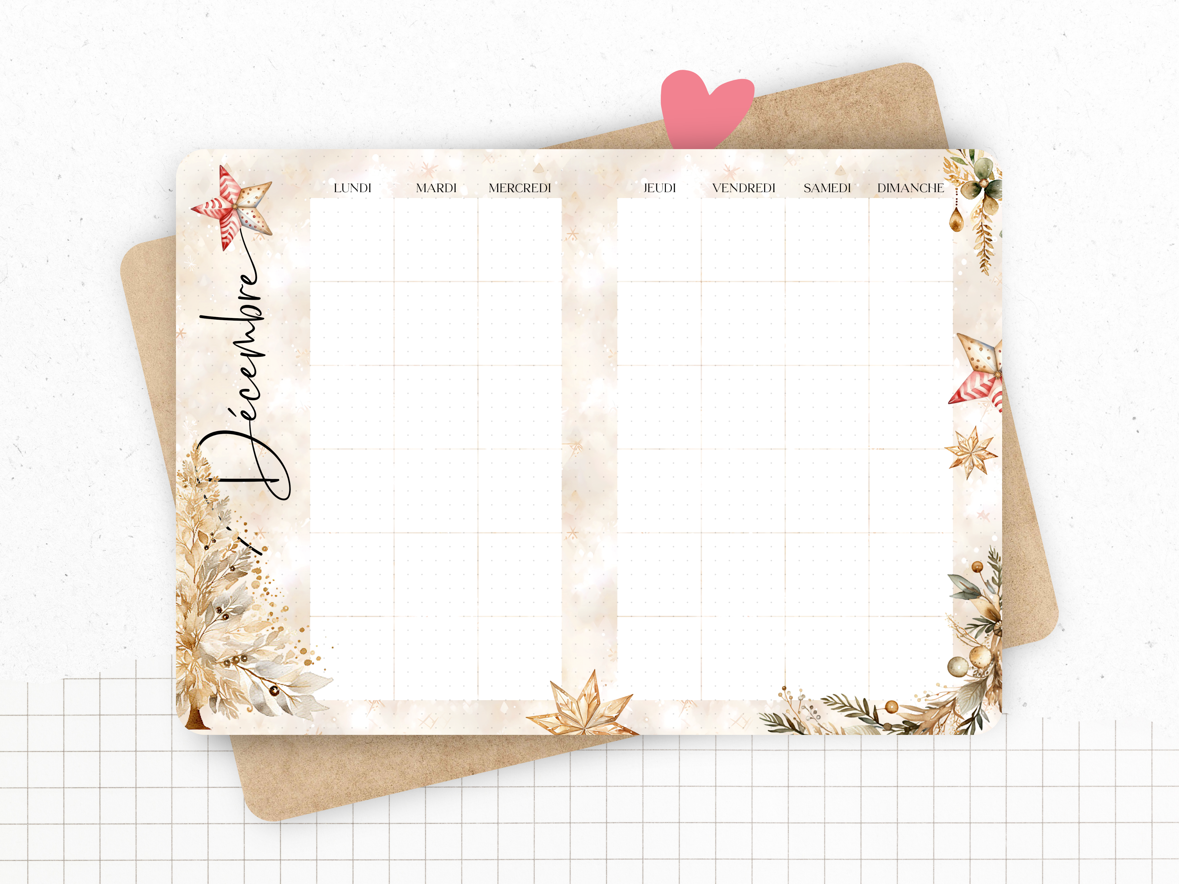 Calendrier "Hiver Enchanté"