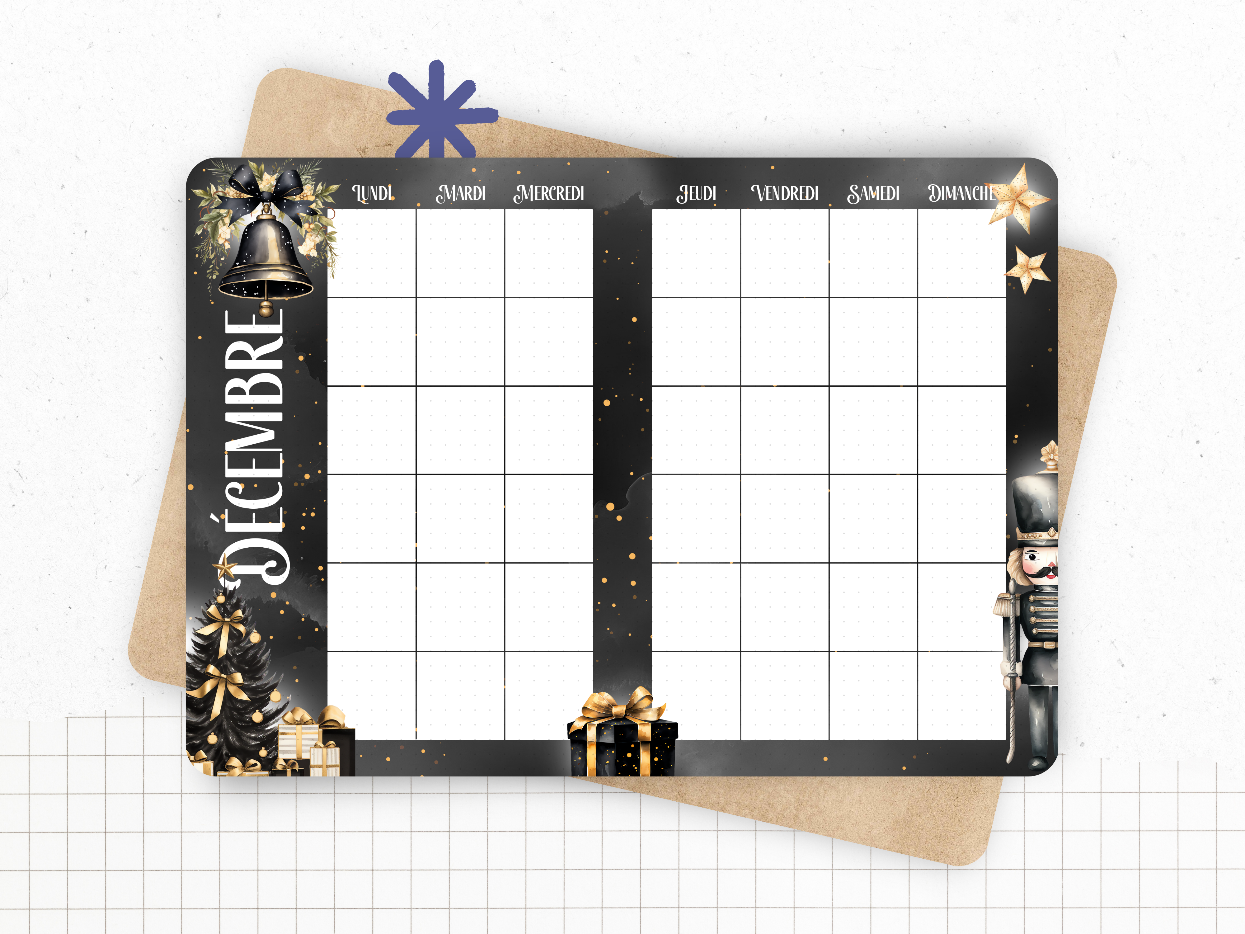Calendrier "Noël Chic"