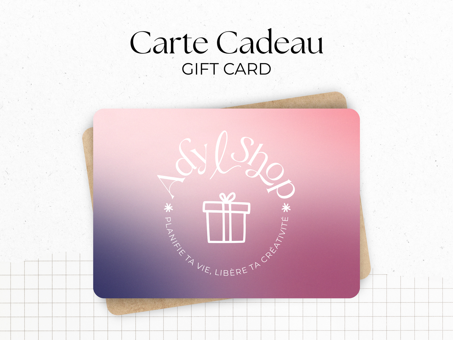 Carte-Cadeau AdyLShop