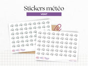 Weather stickers - icons - colors or black and white - different options - Bullet Journal & Planner - Doodles - Journaling