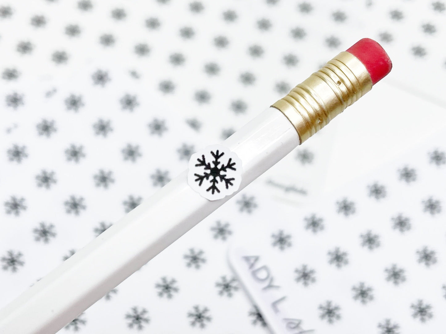 Mini icon stickers - Snowflake - Winter - Planner stickers - Minimal, functional stickers - Bullet Journal - Sticker sheet - 77 icons