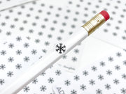 Mini icon stickers - Snowflake - Winter - Planner stickers - Minimal, functional stickers - Bullet Journal - Sticker sheet - 77 icons