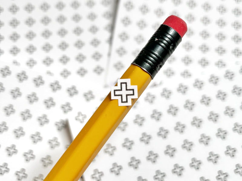 Planche de stickers mini icônes "Croix" - Rendez-vous médical, docteur, médecin - 104 stickers - Planner stickers - Minimal - Bullet Journal